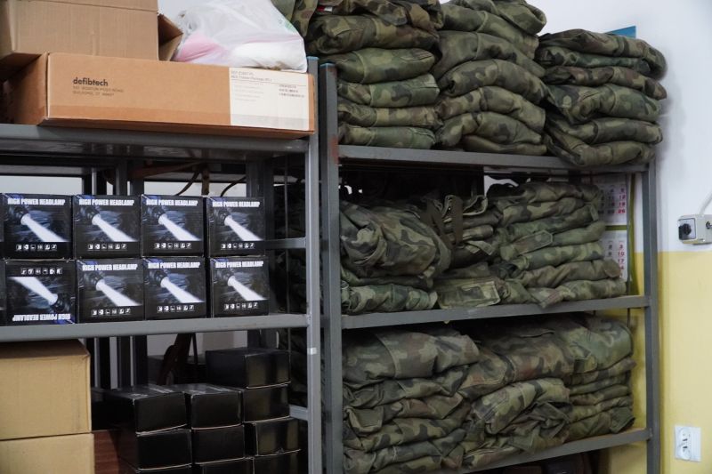 Klasa OPW w ZSTM w Skarżysku-Kamiennej - zaplecze sprzętowe