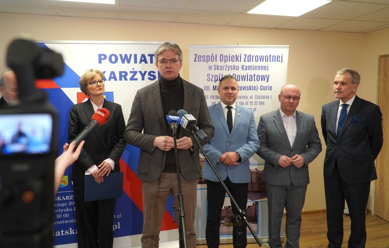 konferencja na temat porozumienia "Szpital Przyjazny Wojsku"