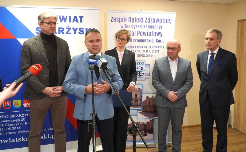 konferencja na temat porozumienia "Szpital Przyjazny Wojsku"