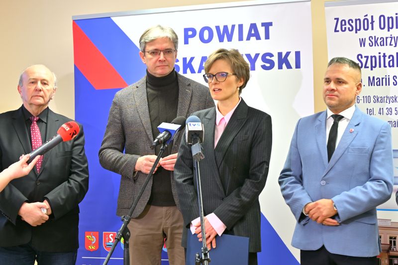 konferencja na temat porozumienia "Szpital Przyjazny Wojsku"