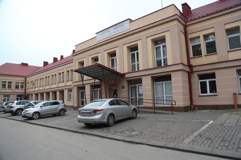 Budynek szpitala powiatowego w Skarżysku