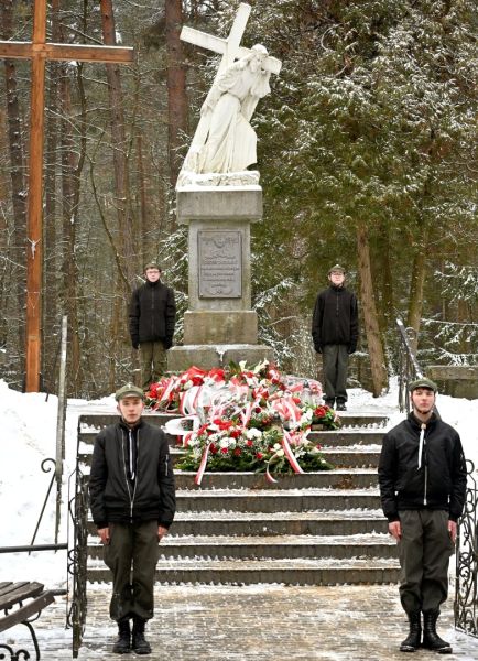 Uroczystości upamiętniające 86. rocznicę egzekucji na Borze