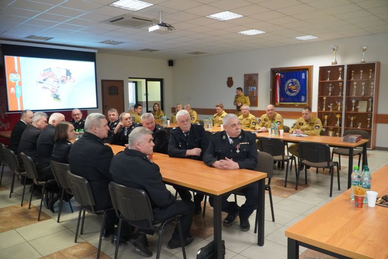 Roczna narada o stanie ochrony przeciwpożarowej na terenie powiatu skarżyskiego