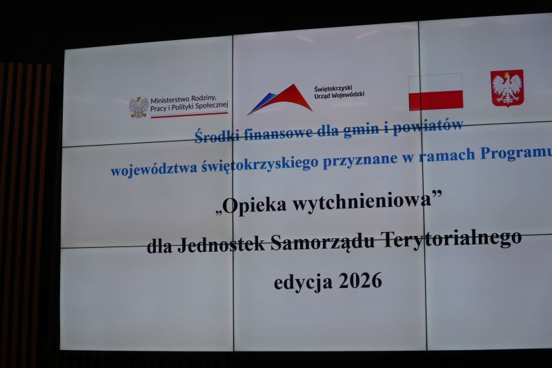 opieka wytchnieniowa - podpisanie umowy