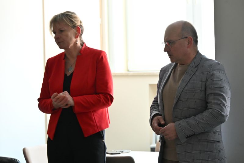 Edukacja na temat czadu. Spotkanie z mieszkańcami w starostwie powiatowym