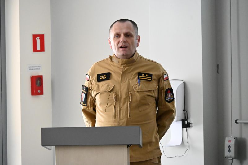 Edukacja na temat czadu. Spotkanie z mieszkańcami w starostwie powiatowym