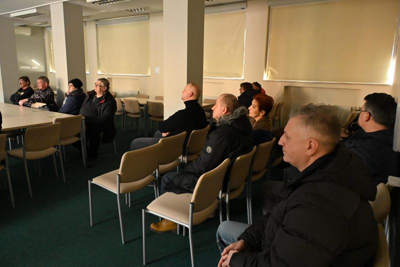 Edukacja na temat czadu. Spotkanie z mieszkańcami w starostwie powiatowym