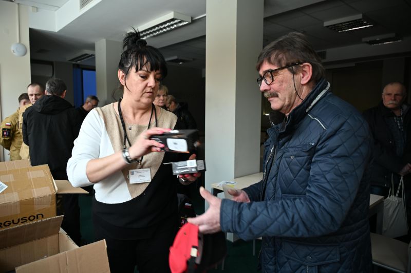 Edukacja na temat czadu. Spotkanie z mieszkańcami w starostwie powiatowym