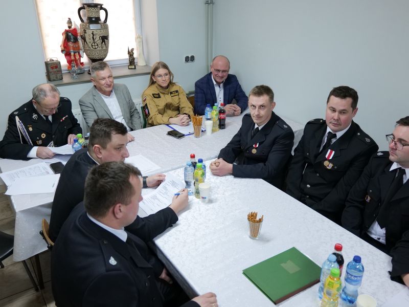 Zebranie Sprawozdawczo-Wyborcze OSP Ostojów