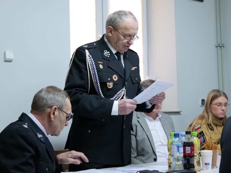 Zebranie Sprawozdawczo-Wyborcze OSP Ostojów