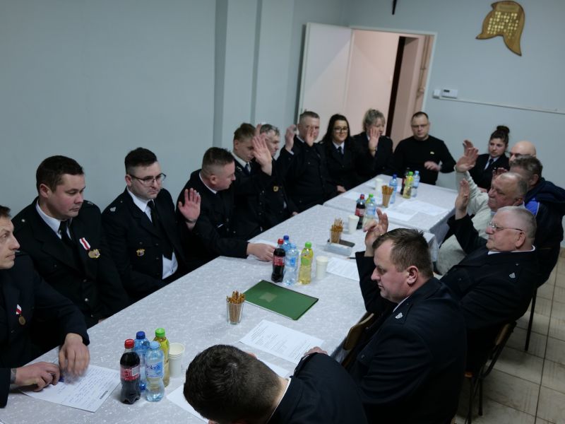 Zebranie Sprawozdawczo-Wyborcze OSP Ostojów
