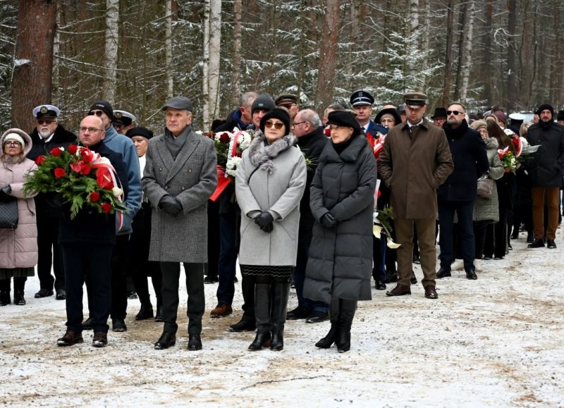 Uroczystości upamiętniające 86. rocznicę egzekucji na Borze