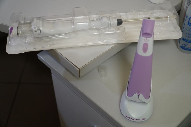 sprzęt do biopsji mammotomicznej w skarżyskim Szpitalu