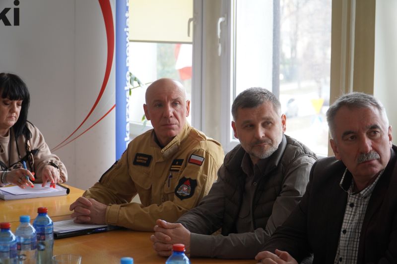 posiedzenie zespołu zarzadzania kryzysowego w sprawie ASF