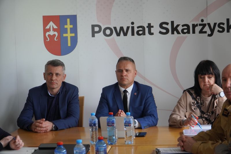 posiedzenie zespołu zarzadzania kryzysowego w sprawie ASF