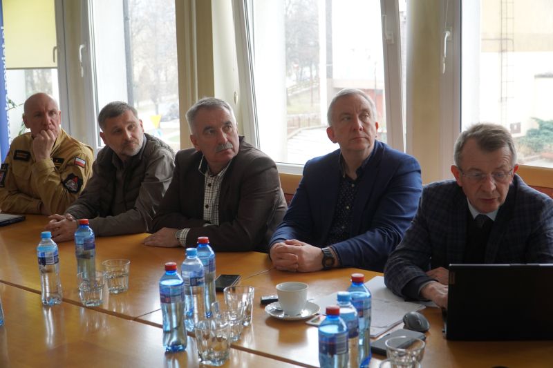 posiedzenie zespołu zarzadzania kryzysowego w sprawie ASF