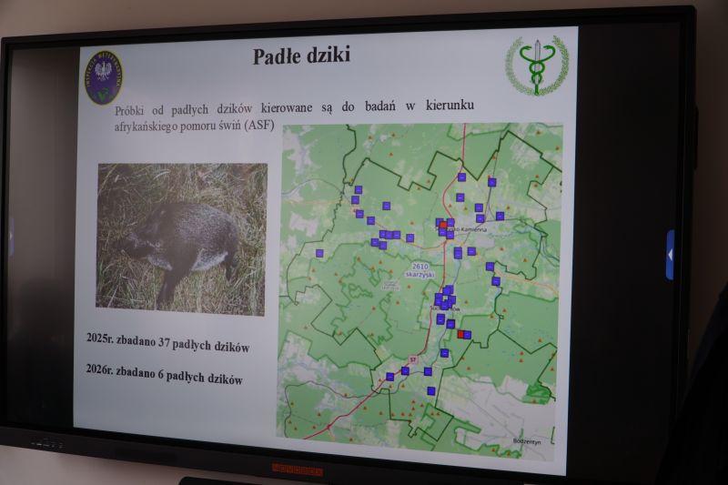 posiedzenie zespołu zarzadzania kryzysowego w sprawie ASF