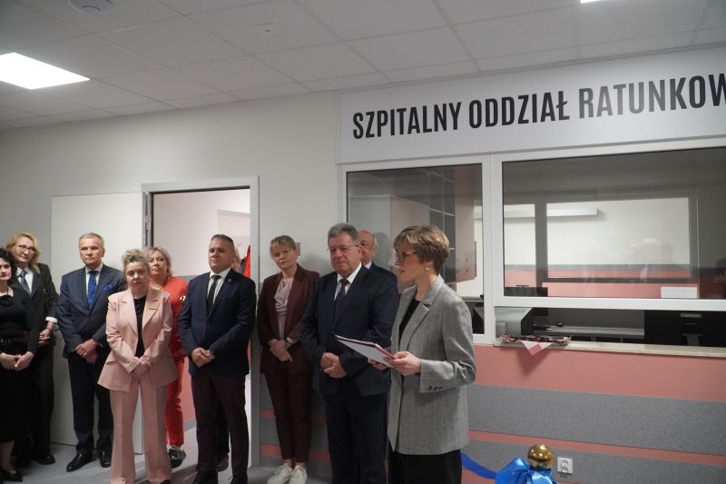 SOR w Szpitalu Powiatowym w Skarżysku-Kamiennej oficjalnie otwarty po modernizacji