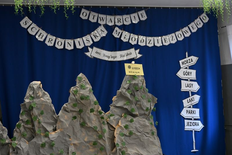 Otwarcie Szkolnego Schroniska Młodzieżowego im. Tony’ego Halika