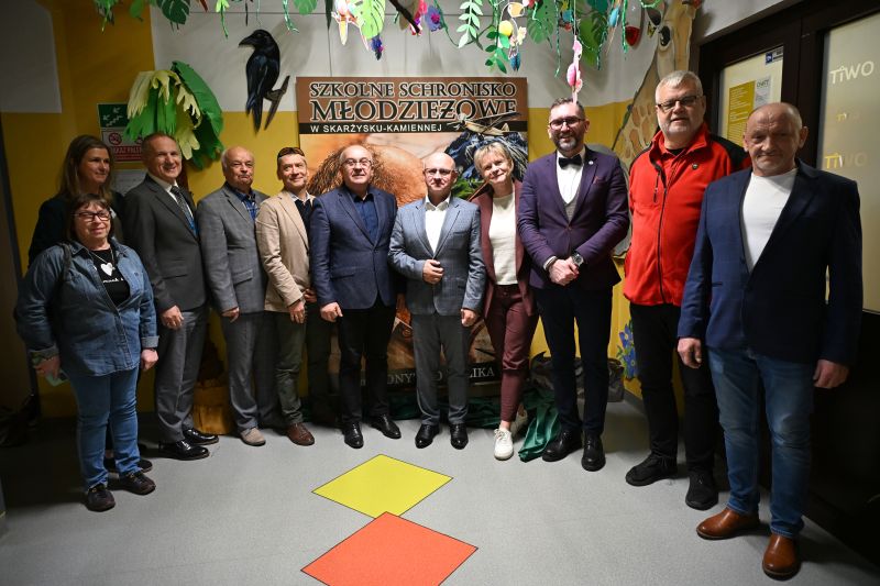 Otwarcie Szkolnego Schroniska Młodzieżowego im. Tony’ego Halika