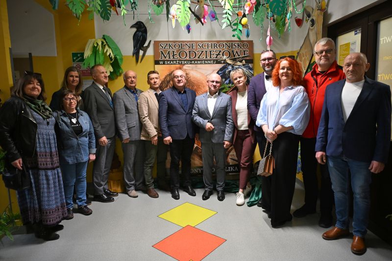 Otwarcie Szkolnego Schroniska Młodzieżowego im. Tony’ego Halika