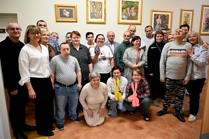 Świąteczne Spotkanie w Powiatowym Środowiskowym Domu Samopomocy