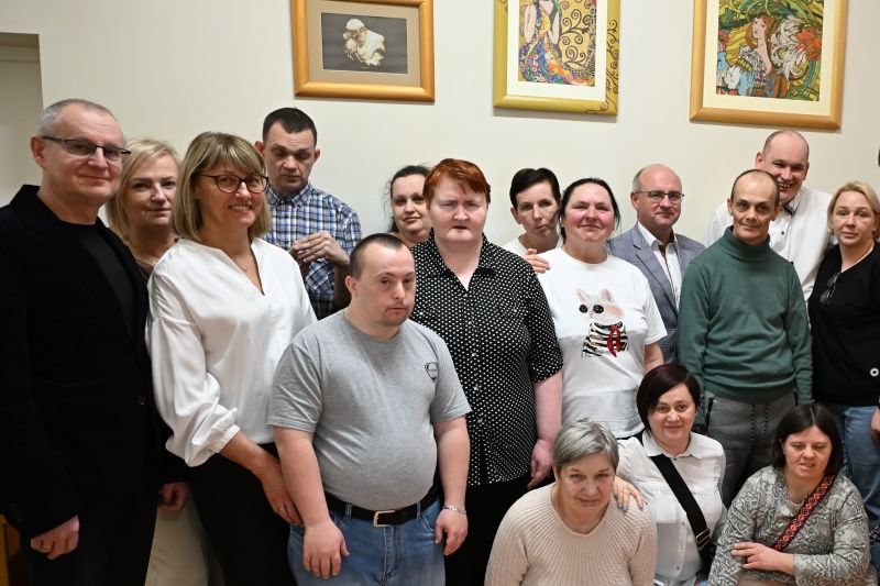 Świąteczne Spotkanie w Powiatowym Środowiskowym Domu Samopomocy