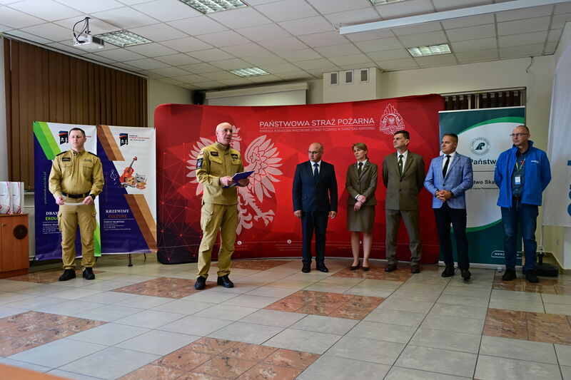 Turniej Wiedzy Pożarniczej „Młodzież Zapobiega Pożarom”