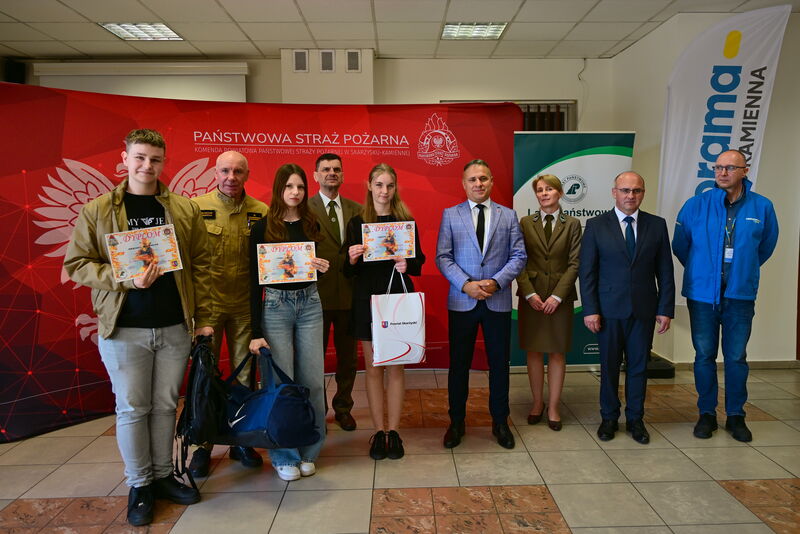 Turniej Wiedzy Pożarniczej „Młodzież Zapobiega Pożarom”