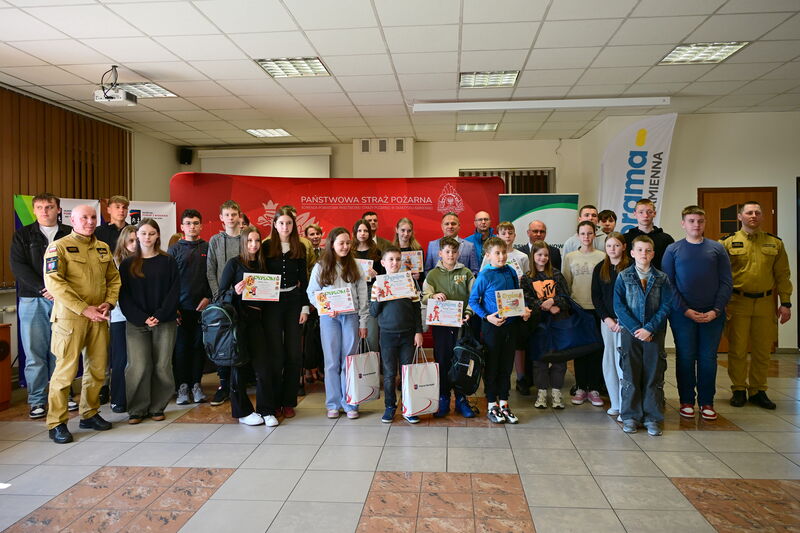 Turniej Wiedzy Pożarniczej „Młodzież Zapobiega Pożarom”