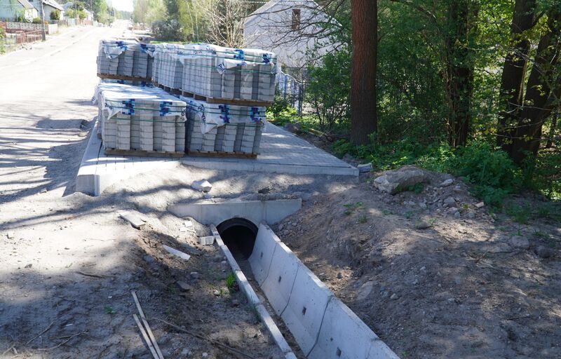 Znaczący postęp prace na drodze Majków–Michałów