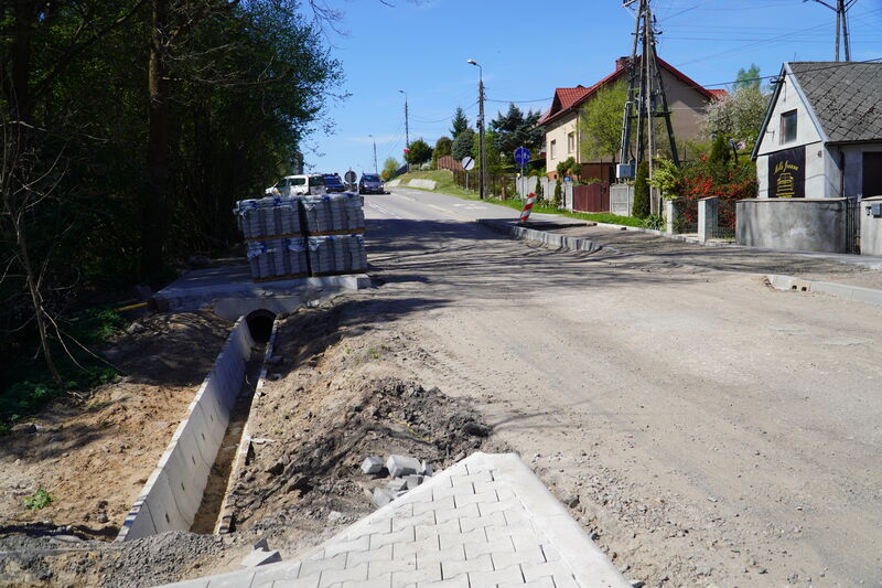 Znaczący postęp prace na drodze Majków–Michałów
