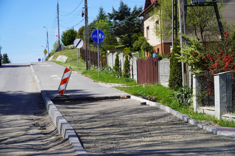 Znaczący postęp prace na drodze Majków–Michałów
