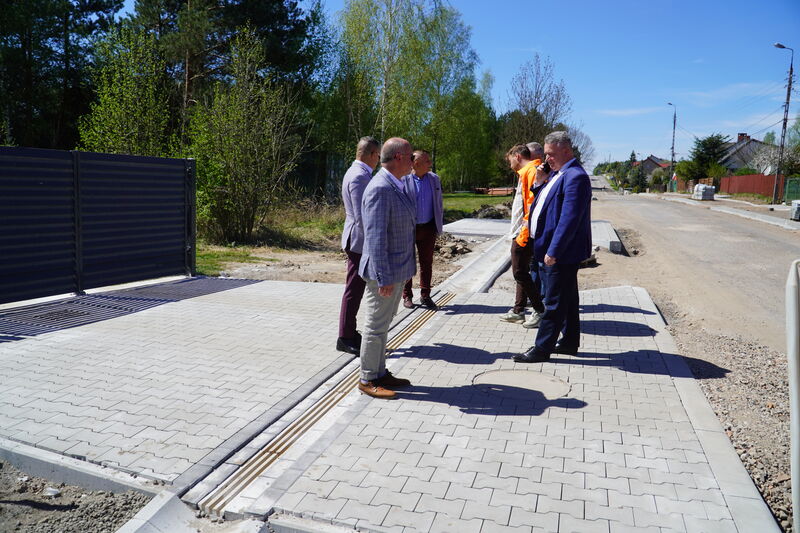 Znaczący postęp prace na drodze Majków–Michałów