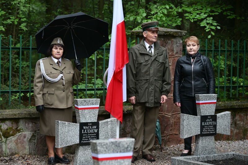 83. Rocznica Powstania Wojennego Cmentarza Partyzanckiego Żołnierzy AK