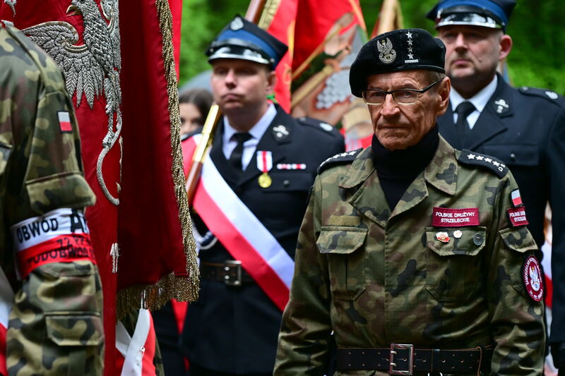 83. Rocznica Powstania Wojennego Cmentarza Partyzanckiego Żołnierzy AK