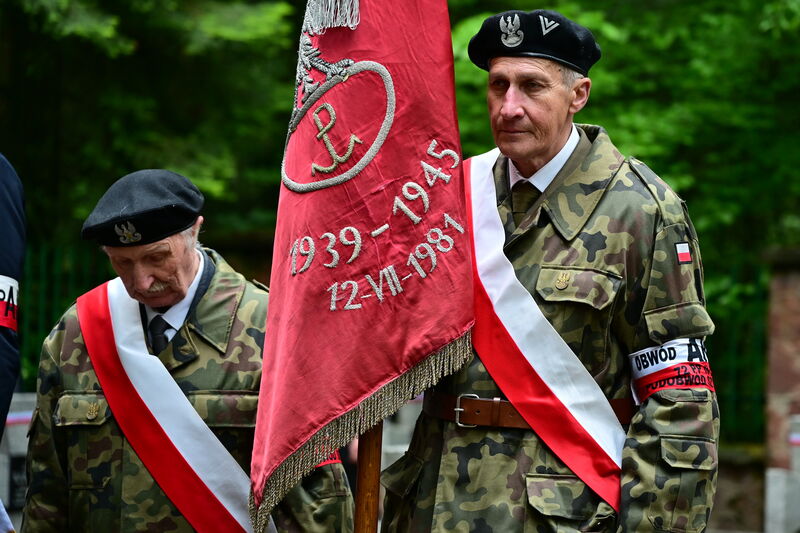 83. Rocznica Powstania Wojennego Cmentarza Partyzanckiego Żołnierzy AK
