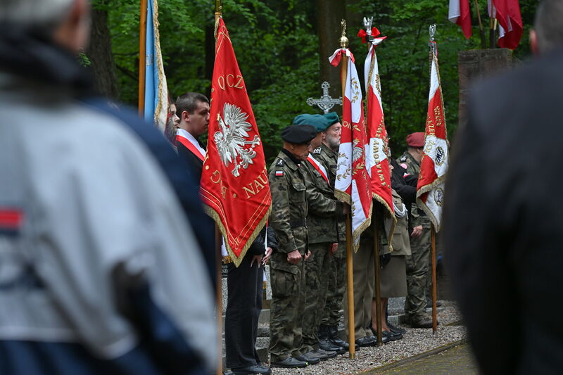 83. Rocznica Powstania Wojennego Cmentarza Partyzanckiego Żołnierzy AK
