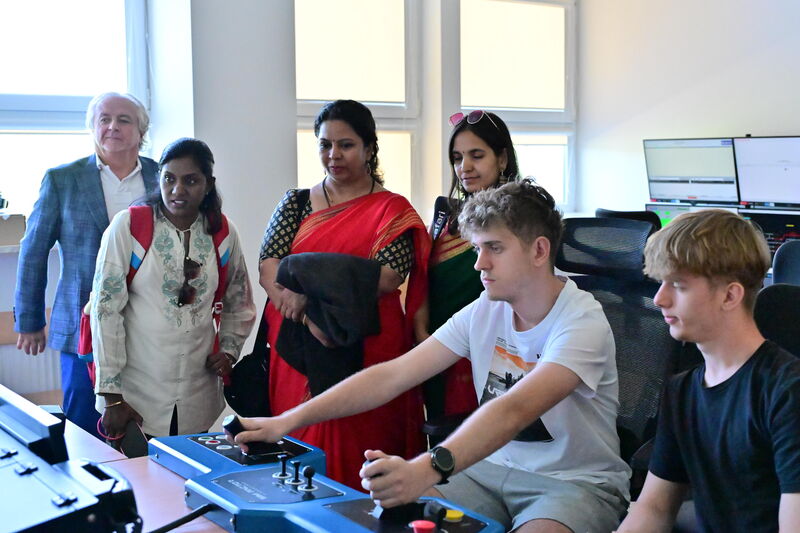 Wizyta stypendystów podoktorskich z Indii w BCU