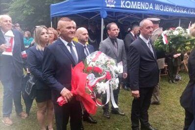 Uroczystości na Polanie Wykus