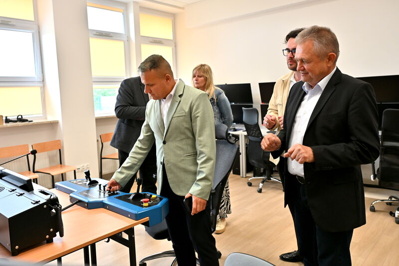 delegacja ze Staszowa w BCU