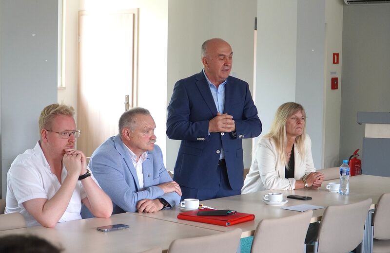 spotkanie dotyczące tras rowerowych