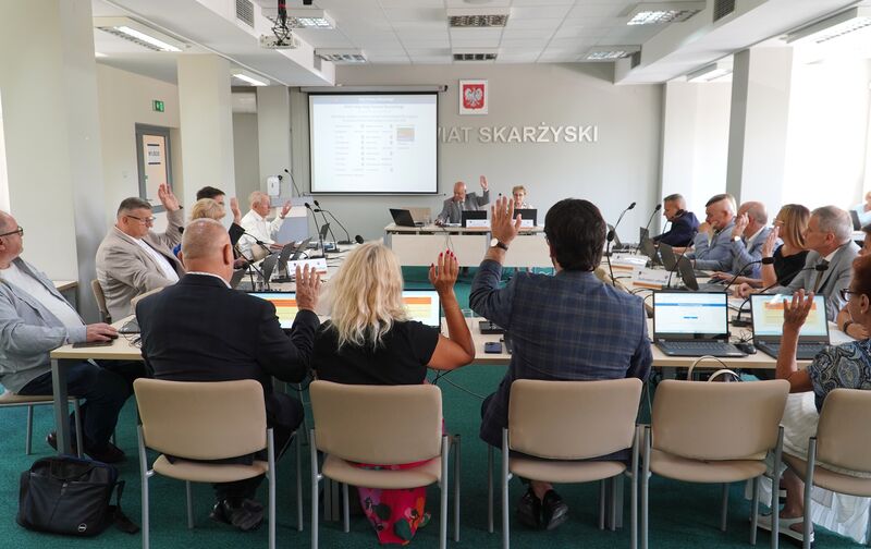 XXVIII w kadencji sesja Rady Powiatu Skarżyskiego