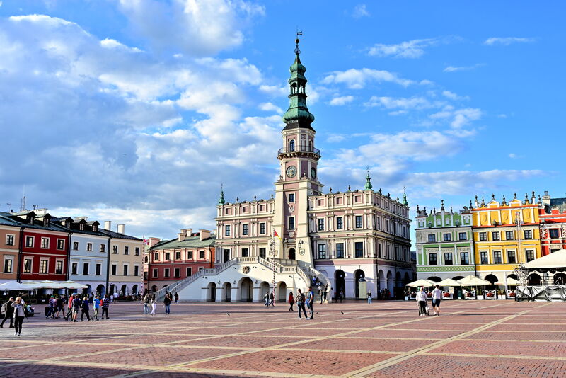 Rynek Wielki w Zamościu