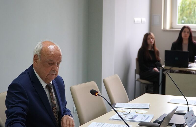 przewodniczący rady powiatu skarżyskiego Jerzy Żmijewski