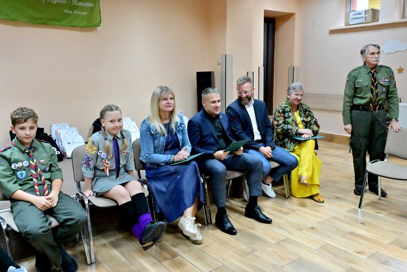 Wicestarosta, Starosta wraz z młodymi druhami i P. Klimkami