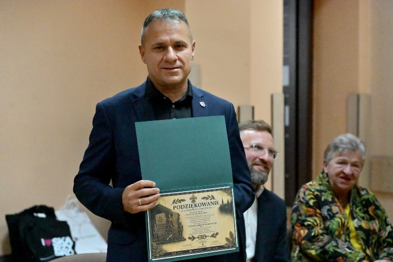 Starosta z podziękowaniami
