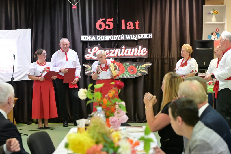 przewodnicząca KGW Łącznianie dziękuje za życzenia