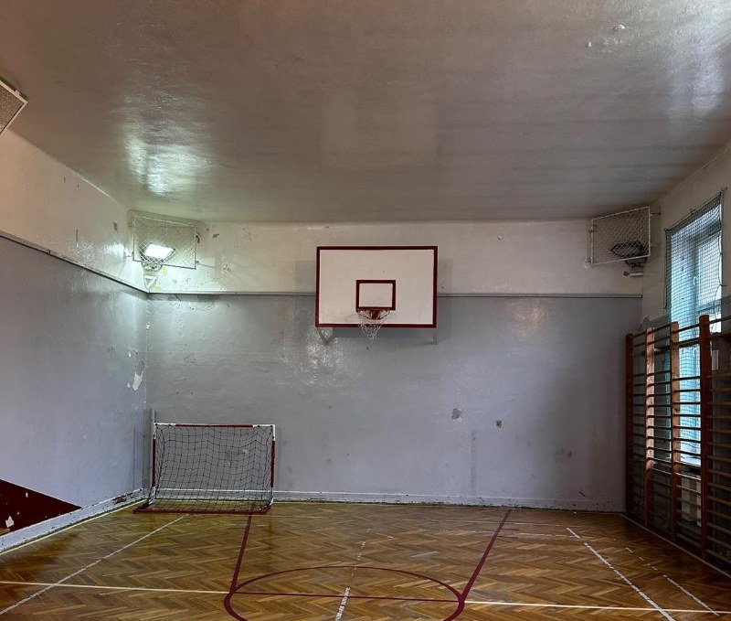 sala gimnastyczna w ZPEW - stan obecny