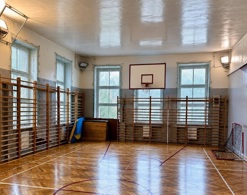sala gimnastyczna w ZPEW - stan obecny